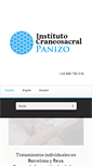 Mobile Screenshot of craneosacral-panizo.com